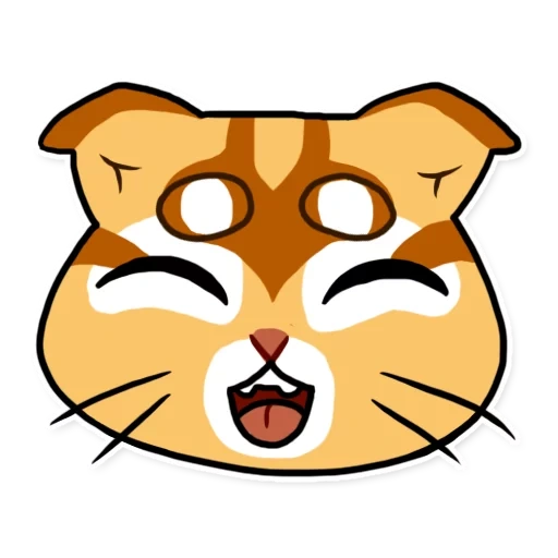 masque de chat, rage, masque de chat, chat twitch emote, vecteur de chat masque