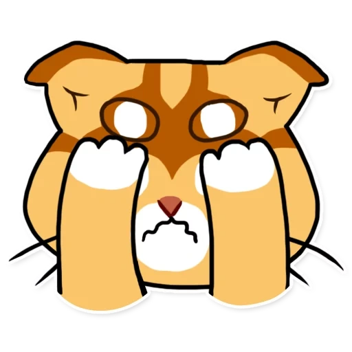 gato, zorros de discord de emoji, un conjunto de divertidos oh a, discordia emoji de mapache