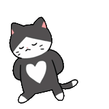 cat, chibi cat, chibi cat, anime cats, cat art transparent background