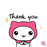 cute, клипарт, милые рисунки, hello kitty thank you, хеллоу китти thank you