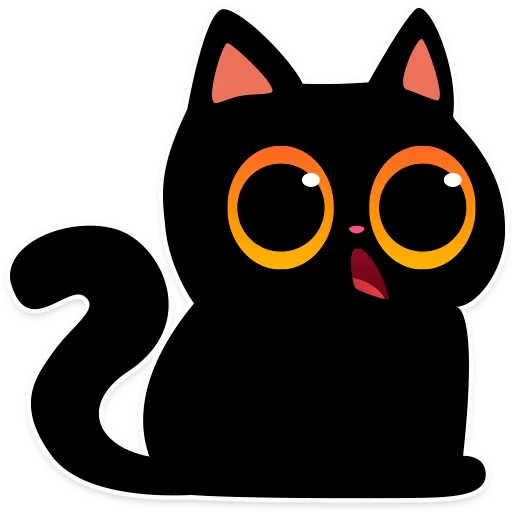 kucing, kucing, cat teftel, stiker kucing