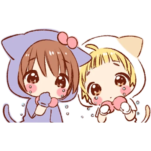 chibi, anime, immagine, personaggi chibi, personaggi anime