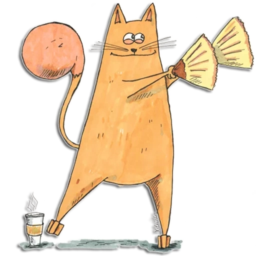 cats, cats, café pour chat, dessins intéressants, motif de chat drôle