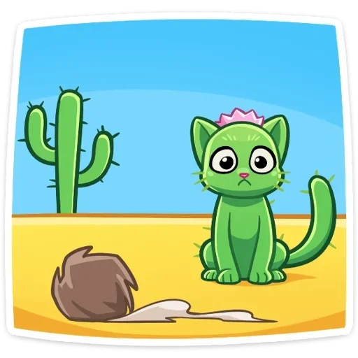 el juego, rascar, cactus de gato, amigos de árbol feliz