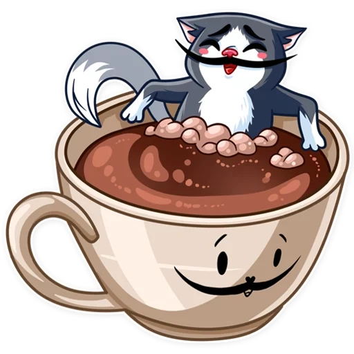 gatos, el gato es una taza, gato a una taza, cats de té de magic cats street, cats de té de la calle magic cats