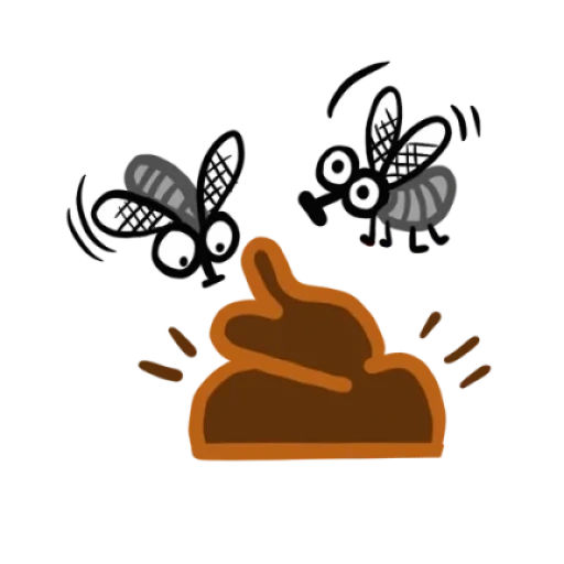 insectes, icon food, manger des icônes d'animaux de compagnie, illustration vectorielle