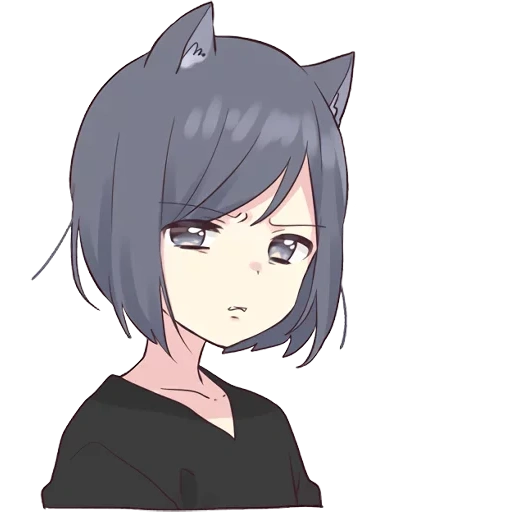 la figura, gatto donna, anime neko, idee per anime, gatto donna