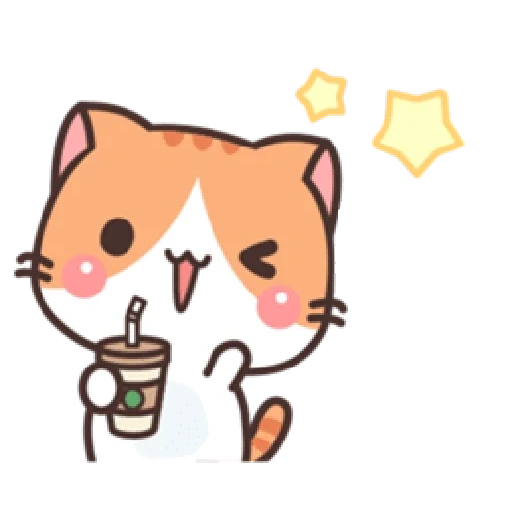 kawaii, piada, desenhos kawaii, kawaii cats, desenhos kawaii