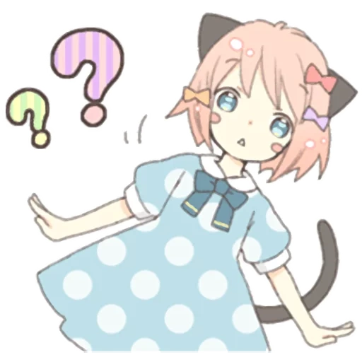 anime, anime neko, anime kawai, astolfo chibi