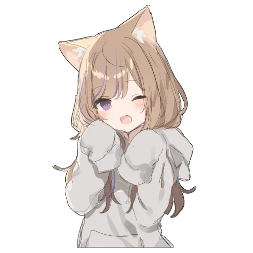 animation, catgirl, mafuyu leo, alice myers