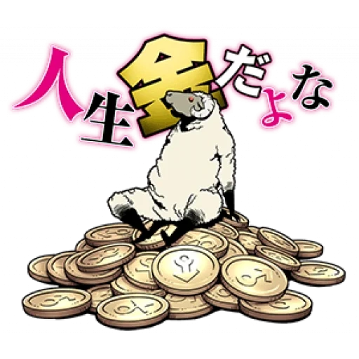 argent, maneki neko, chine d'affaires, chat japonais, dessin de maneki neko