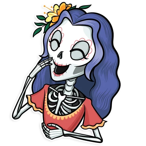 kerangka, katrina, tengkorak meksiko, calavera katrina