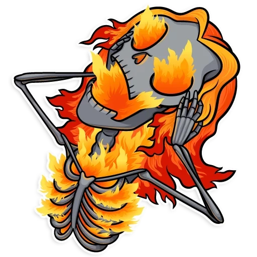 fire, hc phoenix, fire clamp, fire-aged cheekbones