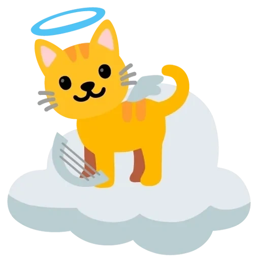 gatto, sorridi cat, emoji cat, un gatto di una ciotola di bambini, emoji animals cat