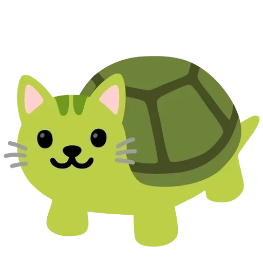 emojimix, mélanger les couleurs du pack d'expression, robot d'expression, smiley avec le dos de la tortue, tortue de clippate