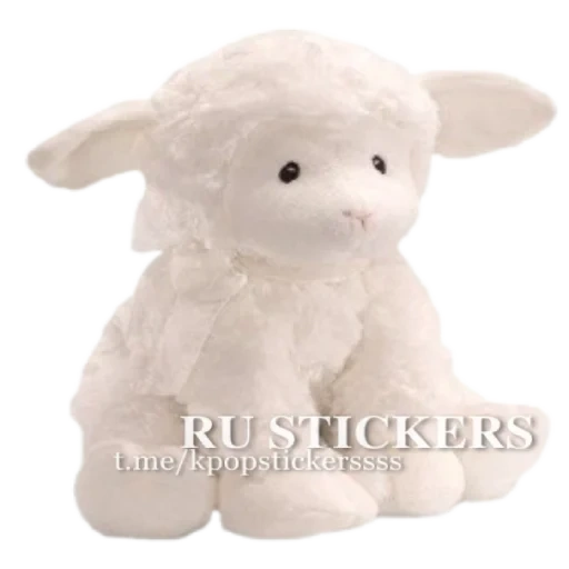 agneau jouet, jouet moutons blancs, moutons de jouets, mouton molli de jouet doux, jouet doux hansa stepnoy fire 28 cm