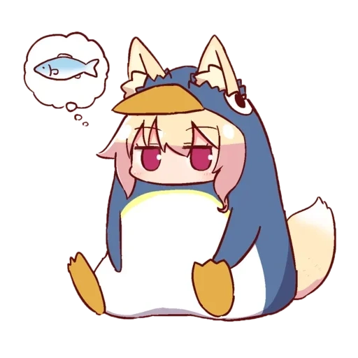 garota fox, umaru chibi, kemomimi chan, anime sili sleep, anime kemomimi chan