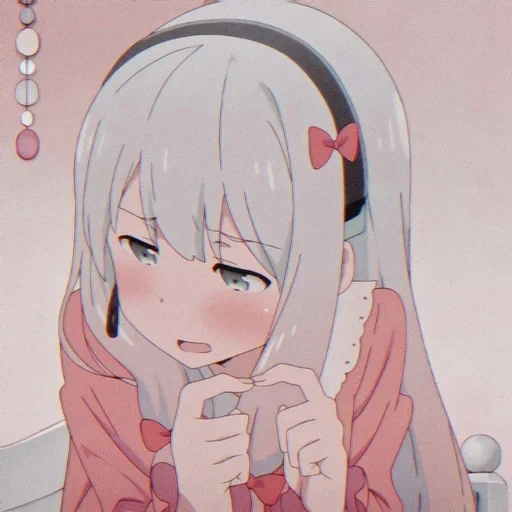 sagiri, gadis anime, anime eromanga, karakter anime, sagiri amlying avatar