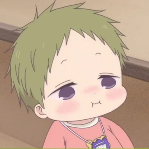 anime mignon, anime baby, personnages d'anime, nounou d'école de kotaro, nounou d'école de kotharo kashima