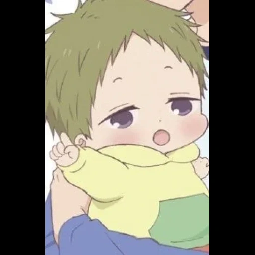 imagen, personajes de anime, anime lindos dibujos, lado de las niñeras de gakuen, gakuen babysitters kotaro