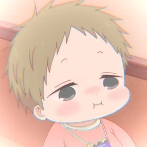 anime cheeks, anime baby, kotaro kashima, nounou d'école de kotaro, nounou d'école de kotharo kashima