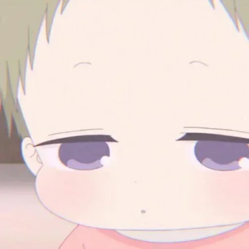 anime, the boy, anime cheeks, anime baby, anime charaktere