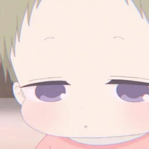 anime, garçons, anime cheeks, anime baby, personnages d'anime