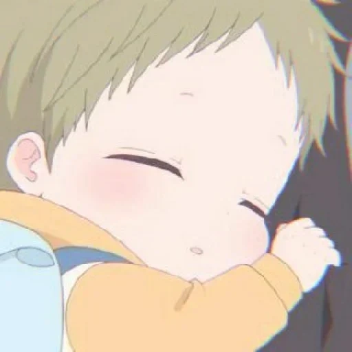 figure, anime boy, 1 abonné, animation kawawai, kotaro anime baby