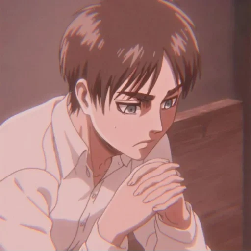 icona di eren, attacco dei titani, personaggi anime, eren yeger anime, eren yeger titan