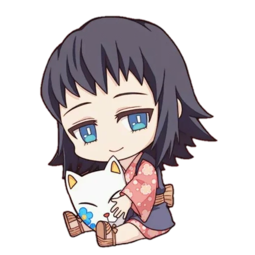 chibi, ryuko is a matter of stery, zenitsa chibi wallpaper, demon slayer chibi, kimetsu no yaiba icon