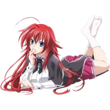 High School DxD ➜ @AnimeStickersIndo