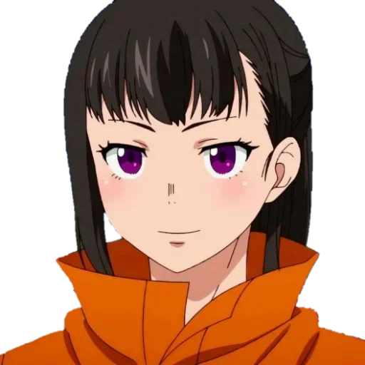 девушки аниме, персонажи аниме, enen no shouboutai, maki oze fire force аниме, enen no shouboutai аниме oze maki