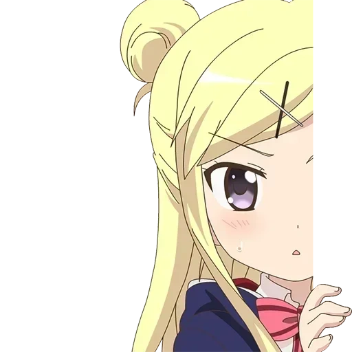 аниме, карен куджо, золотая мозаика аниме, kiniro mosaic карен mem, золотая мозаика kiniro карен