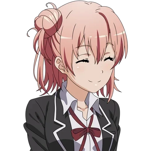 юигахама юи, yuigahama yui, аниме девушки, аниме oregairu, арт аниме девушка