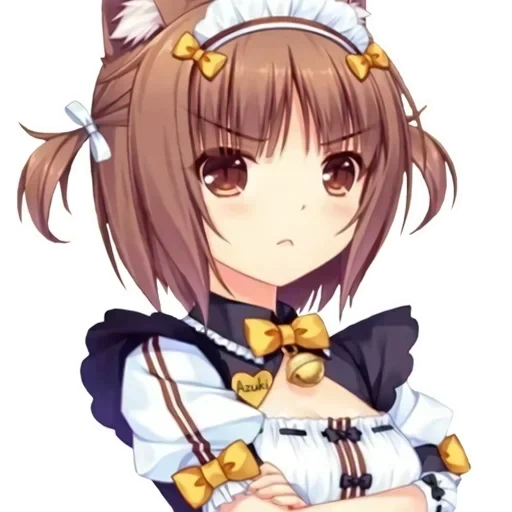 nekopara, nekopara azuki, некопара аниме, адзуки некопара, адзуки минадзуки