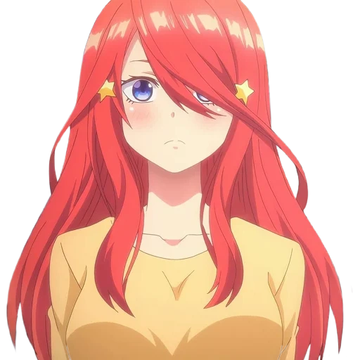 anime girl, cartoon character, mao cartoon girl, girl cartoon character, quintessential quintuplets animation