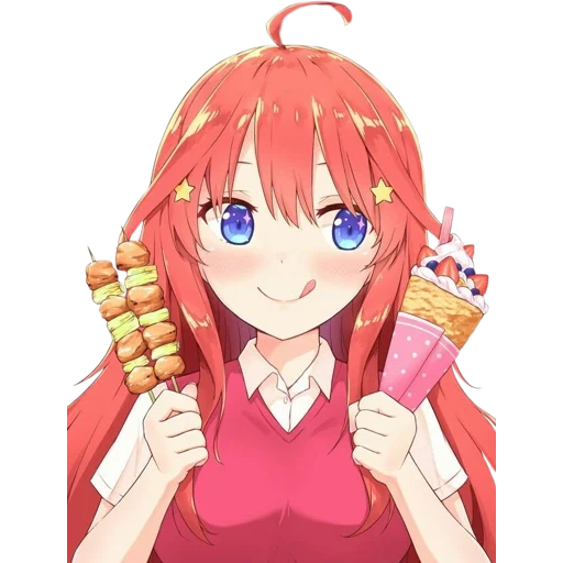 nakano, nakano, go toubun no hanayome, elemento quadrático, animação quintessential quintuplets