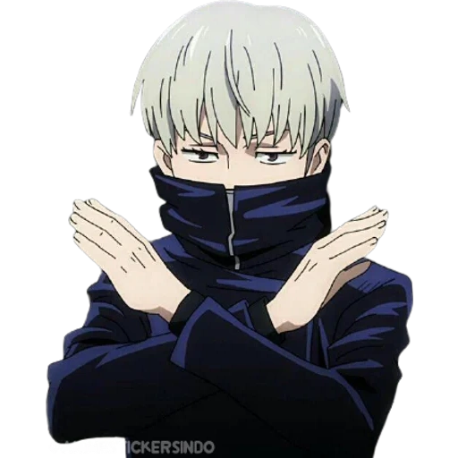 anime boy, anime man, jujutsu kaisen, personaggio di anime, anime di jujutsu kaisen