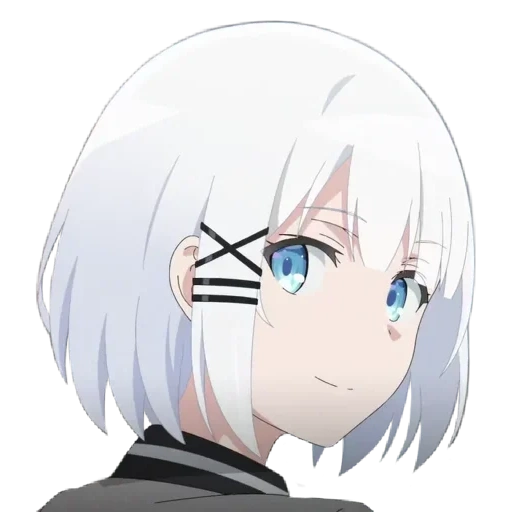 anime, anime cute, anime girls, anime characters, anime white hair