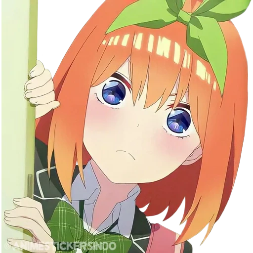 ide anime, anime itu sederhana, karakter anime, seni yotsuba nakanano, yotsuba lima pengantin