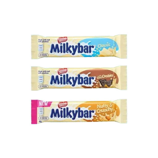 milkybar, nestle milk, нестле milkybar, milkybar nestle, конфеты milkybar premium пломбир 21гр
