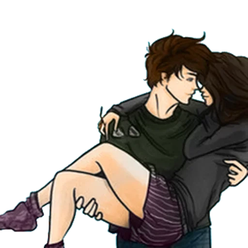 drawings of couples, fesh dragotions art, cute couples drawings, harry potter fanfiction, the guy is a sryaska girl