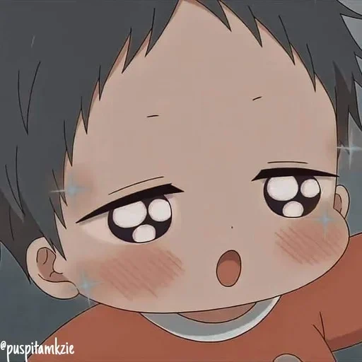 abb, anime cute, anime baby, anime charaktere, gakuen babysitter kotaro