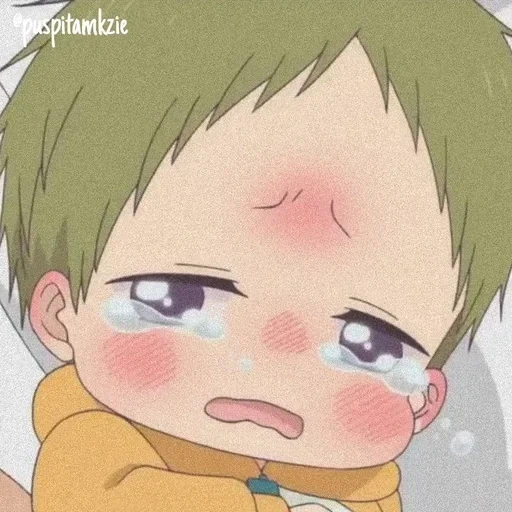 foto, anime kawai, crianças de anime, anime baby, nannies da escola kotaro