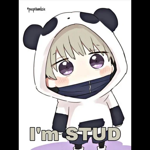 foto, umaru chan chibi, jujutsu kassen, anime chan panda, anime chibi kigurumi