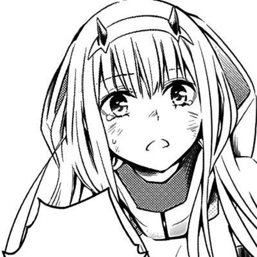 manga franks, dibujos de anime, el anime es blanco negro, akhegao manga cero dos, impresiones de anime blancos blancos