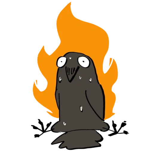 cat, evil, memes, human, fire cartoon head