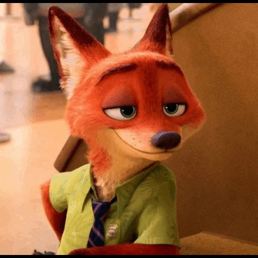 nick wilde, zeropolis, rubah zerolis, zerolis fox, nick wilde dari zeropolis