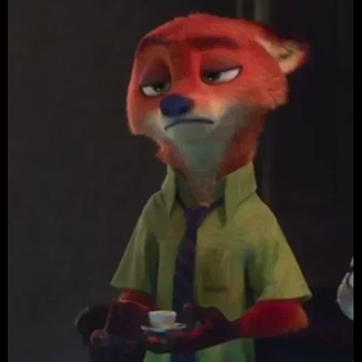 nick wilde, piel de animales, nicholas wilde, animal city detuvo el marco, la ciudad de la bestia nick wilde