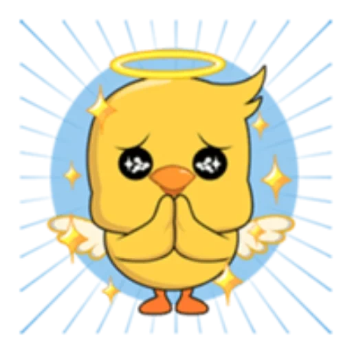 funny, chicken, cute chicken, smiling face pugpls, yellow chicken